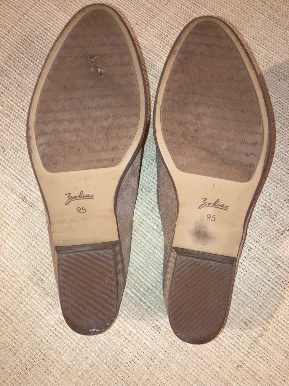 Zodiac Tan Suede Slip-On Mule - Picture 7 of 7